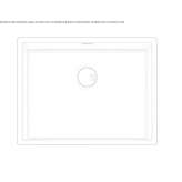 Single built-in sink Penicuik