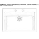 Single undermount stainless steel sink Khebda