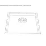 Basic stainless steel sink Toxtla