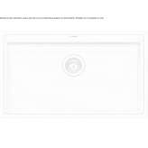 Single built-in stainless steel sink Tavo