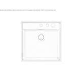 Built-in stainless steel sink Classe