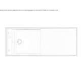 Built-in stainless steel sink Classe