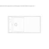 Built-in stainless steel sink Classe