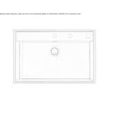 Built-in stainless steel sink Classe