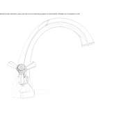 1-hole kitchen faucet with swivel spout Benimodo