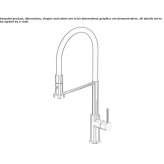 Single-lever kitchen faucet with pull-out spout Fletcher