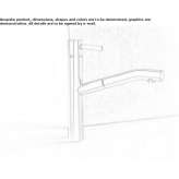 Countertop kitchen faucet with pull-out spout Scobey