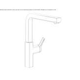 1-hole countertop kitchen faucet Ondrejov