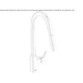 Bridge faucet on the countertop Zerlach