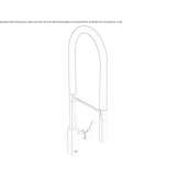 Professional countertop kitchen faucet with one handle Zerlach