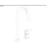 Single-lever kitchen faucet with swivel spout Zerlach