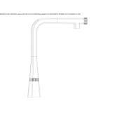 1-hole countertop kitchen faucet Buellton
