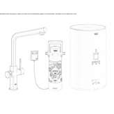 Kitchen faucet/drinking water dispenser Lamonzie
