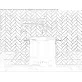 Wall-mounted kitchen faucet with one handle Staffa