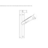 Single-lever kitchen faucet with pull-out spout Soeke