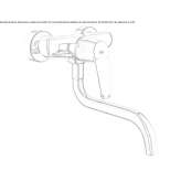 Kitchen faucet with swivel spout Quinlan