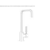 Single-lever kitchen faucet Tollose