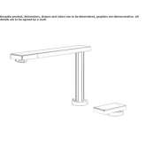 Hidden kitchen faucet with swivel spout Merbein