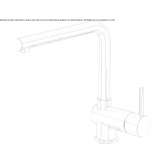 Stainless steel kitchen faucet with swivel spout Patrida