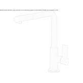 Stainless steel kitchen faucet with pull-out spout Trebur
