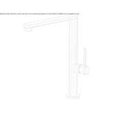 Stainless steel kitchen faucet with swivel spout Salla
