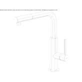 Stainless steel kitchen faucet with swivel spout Boro