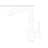 Stainless steel kitchen faucet with swivel spout Wallan
