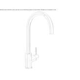 Countertop kitchen faucet with a swivel spout Curatele