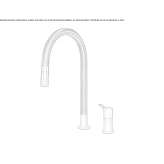 2-hole kitchen faucet in chrome-plated brass Crema