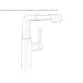 Kitchen faucet with pull-out spout Pulkau