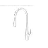 Brass kitchen faucet with pull-out spout Wortel
