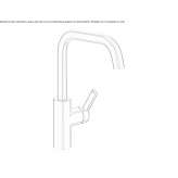 Kitchen faucet with swivel spout Volkhov