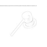 Deck mounted single lever faucet Emmen