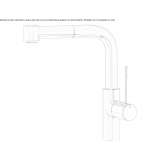Kitchen faucet with pull-out spout Arvin