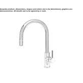 Kitchen faucet with pull-out spout Surbourg