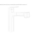 Stainless steel kitchen faucet with pull-out spout Mjoelby