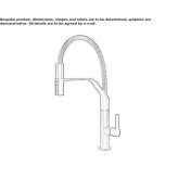 Kitchen faucet with pull-out spout Kirovo