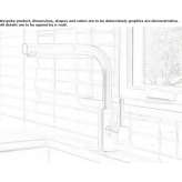 Stainless steel kitchen faucet with pull-out spout Galegos