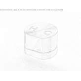 Deck mounted single lever faucet Lesna