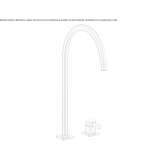 Stainless steel kitchen faucet Suello