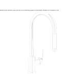 Kitchen faucet with pull-out spout Skole