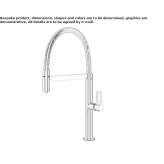 Kitchen faucet with pull-out spout Satanta