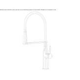 Kitchen faucet with spray Elexalde