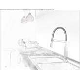 Kitchen faucet with pull-out spout Smolensk