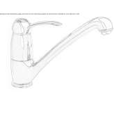 1-hole countertop kitchen faucet Chicacao