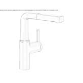 Kitchen faucet with pull-out spout Ayron
