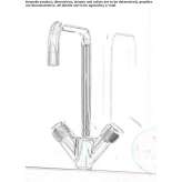 1-hole kitchen faucet Cienega