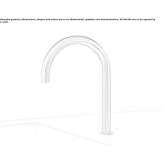 Stainless steel kitchen spouts on the countertop Lalor