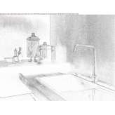 Kitchen faucet with swivel spout Smolensk