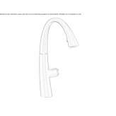 Electronic LED kitchen faucet Regencos
